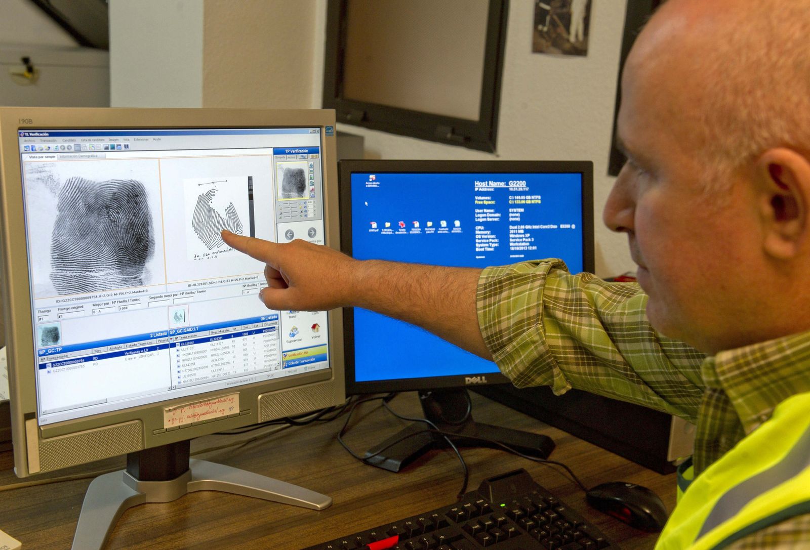 Laboratorio de Criminalística de la Guardia Civil.