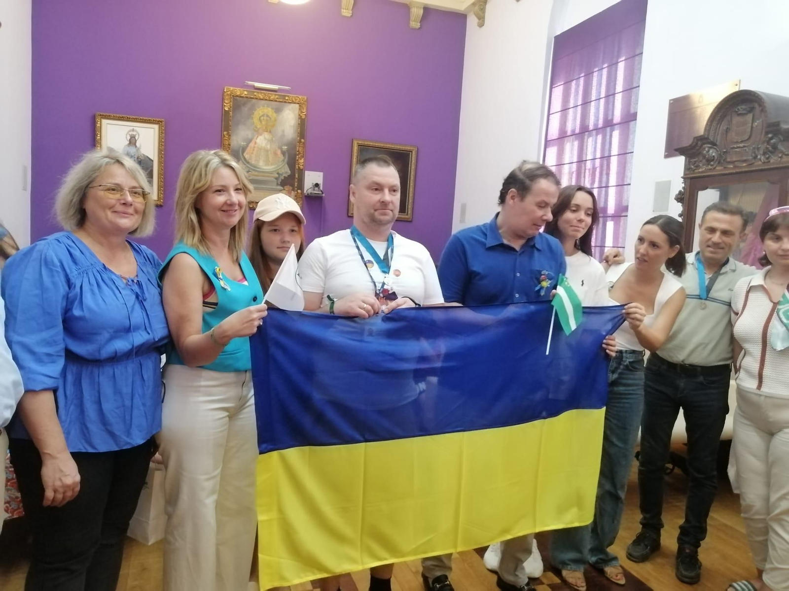 Niños ucranianos del campamento "Un respiro de esperanza" disfrutan en Jaén, en imágenes
