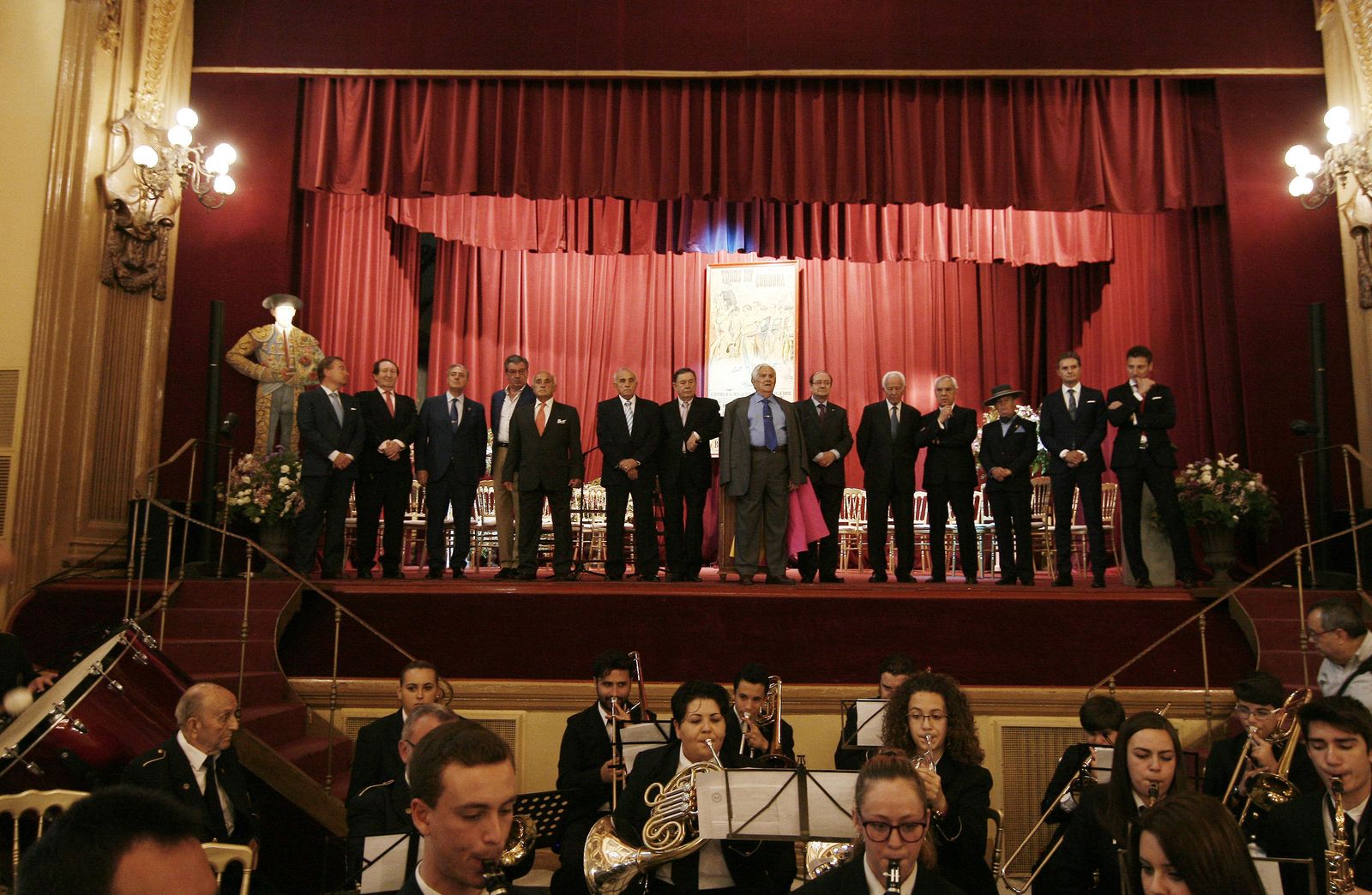 Un momento del acto celebrado anoche en el Real Círculo de la Amistad, en la calle Alfonso XIII.