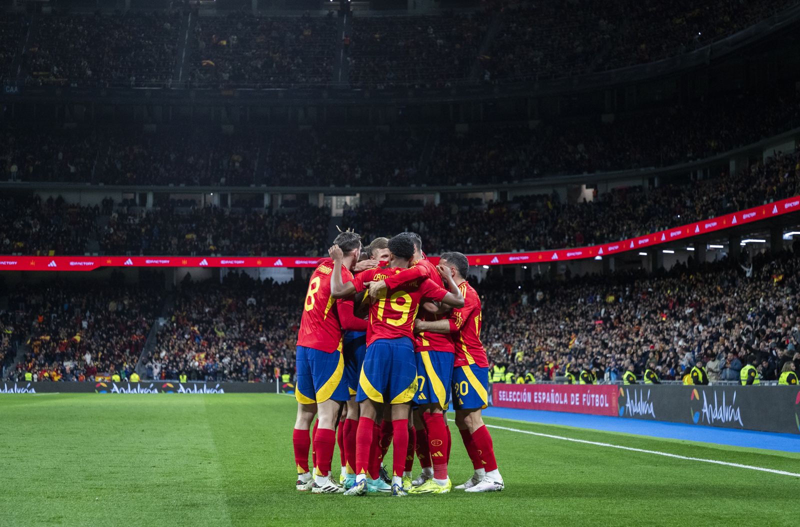 Las fotos del España - Brasil