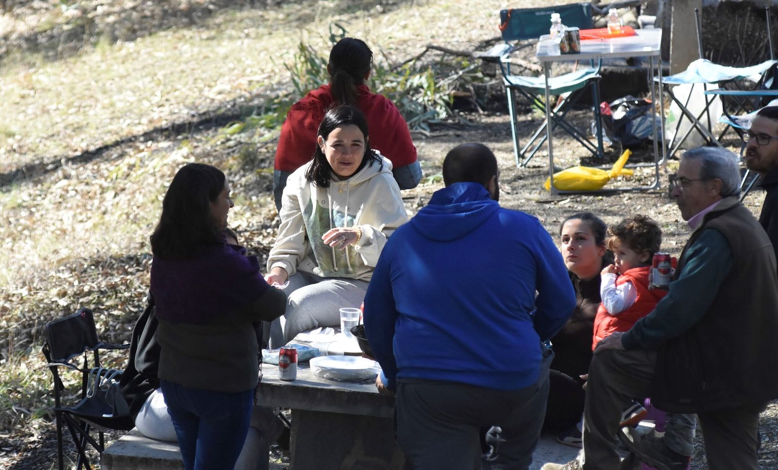 Las imágenes de los peroles por San Rafael en Los Villares