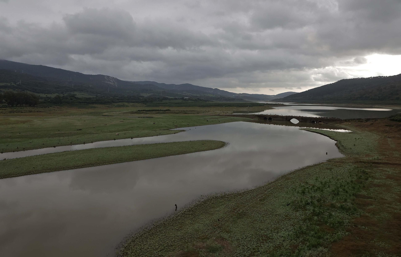 Fotos del pantano de Charco Redondo en Los Barrios