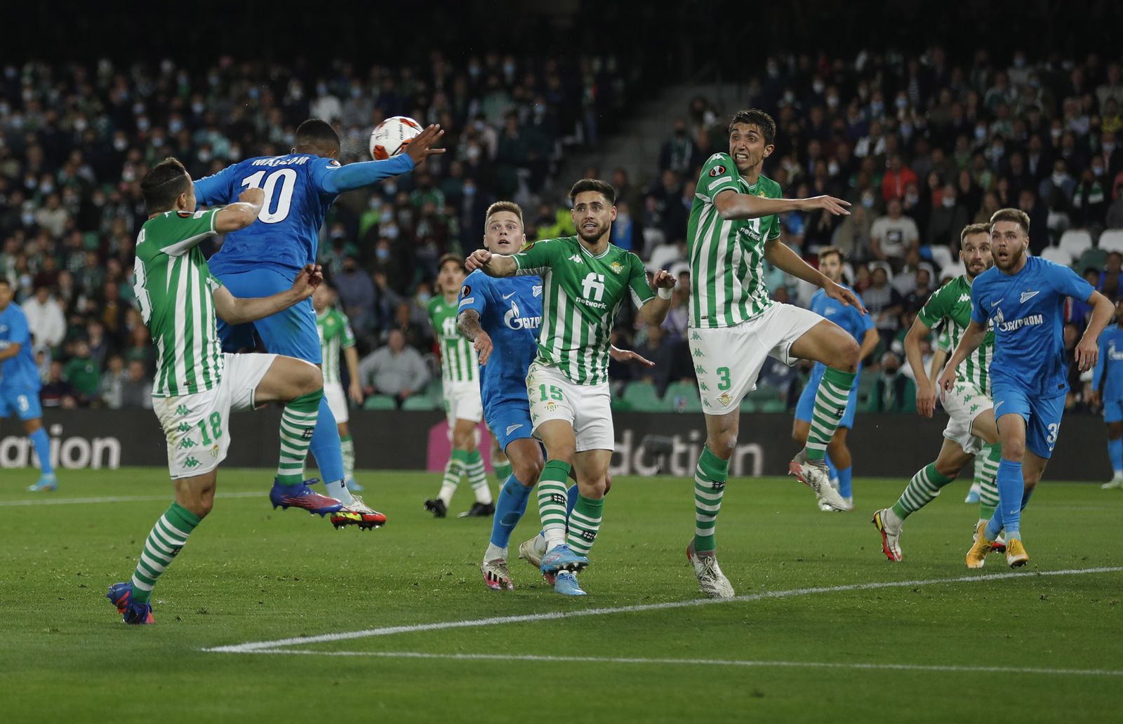 Las imágenes de Betis-Zenit