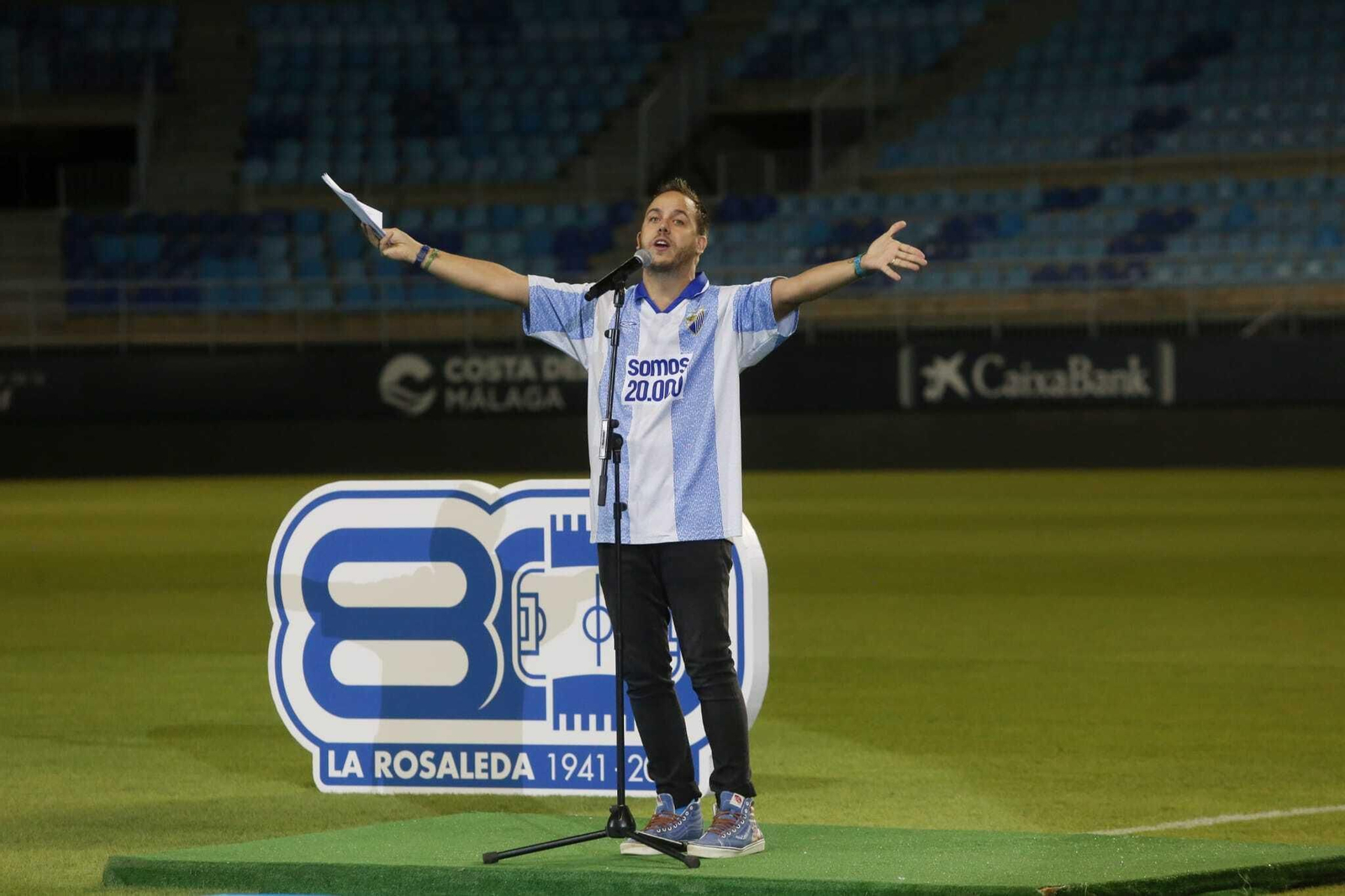 Las fotos de la fiesta de La Rosaleda por su 80 aniversario