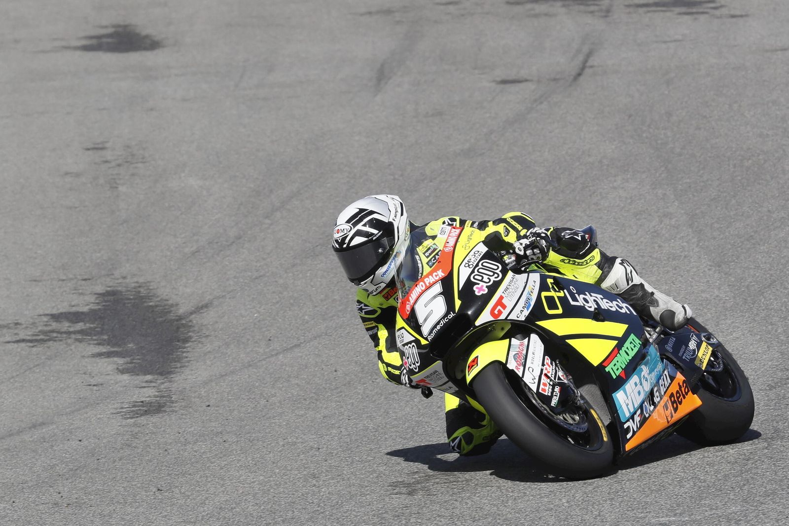 Romano Fenati, el pasado fin de semana en el Circuito de Jerez.