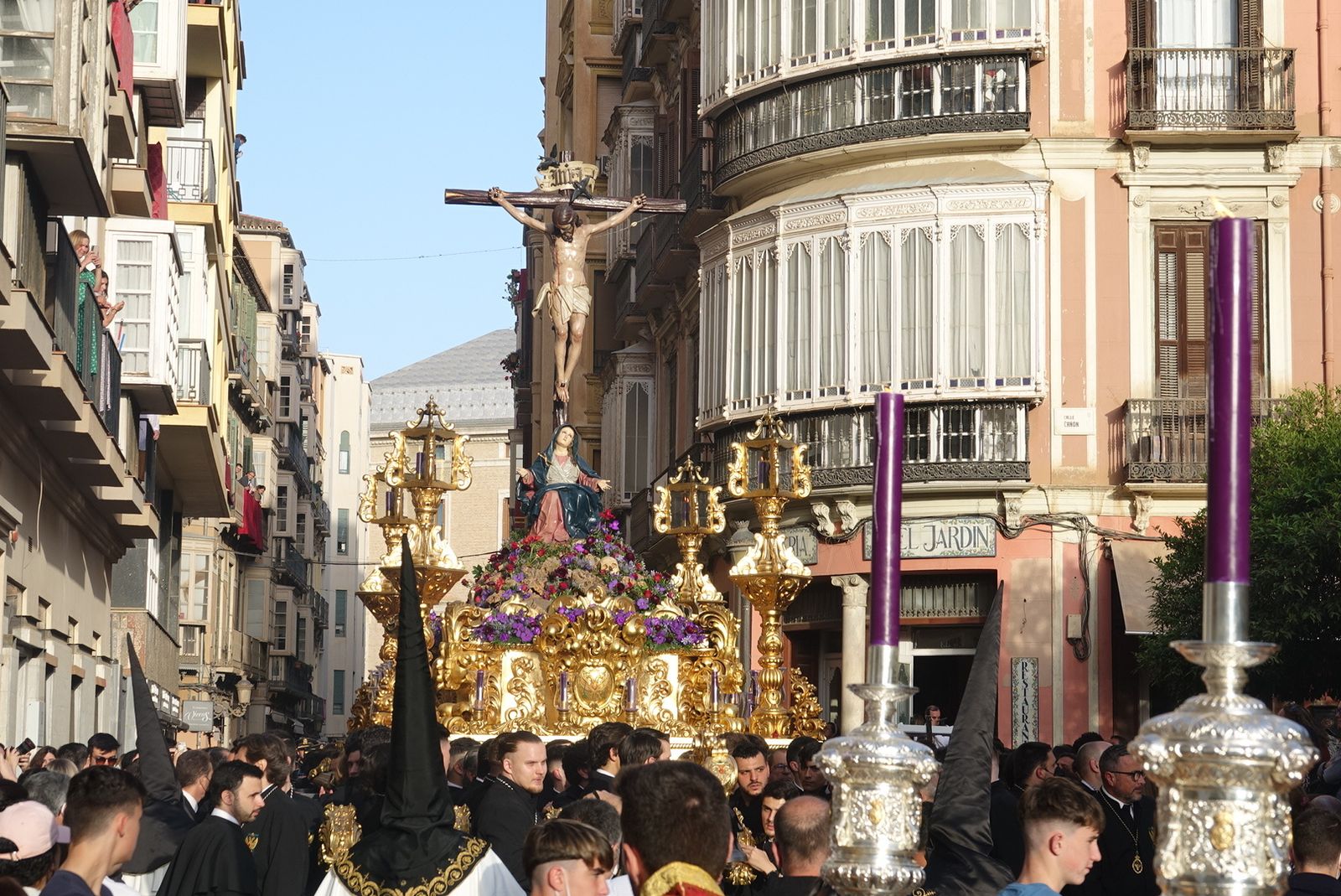 Las fotos de la cofradía del Amor, en el Viernes Santo de Málaga