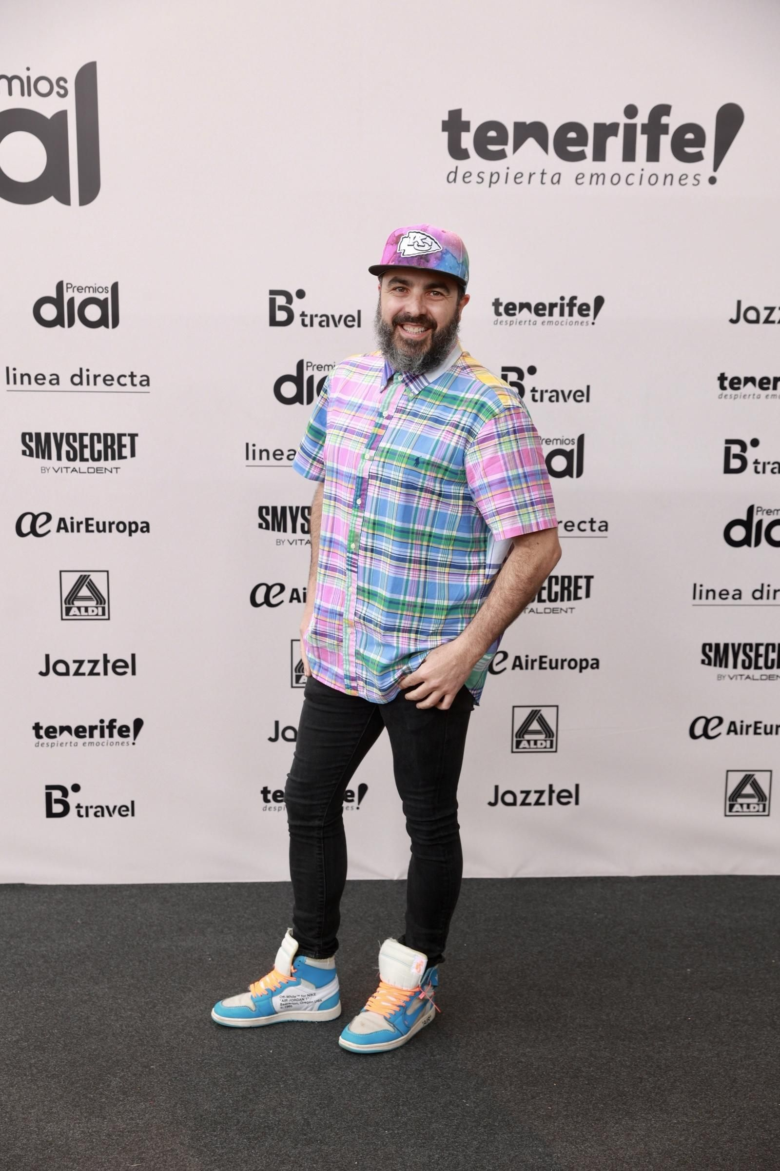 Las estrellas del 'photocall' de los Premios Dial, gala celebrada en Santa Cruz de Tenerife