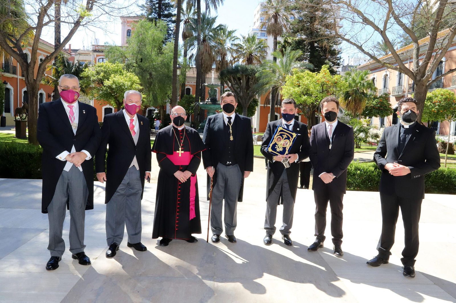 Imágenes del Pregón de la Semana Santa de Huelva 2021 de Eduardo Sugrañes
