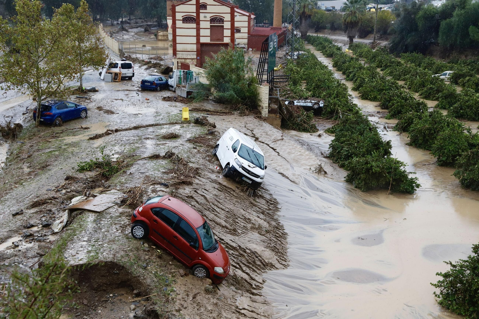 Inundaciones por la DANA en Álora Inundaciones por la DANA en Álora