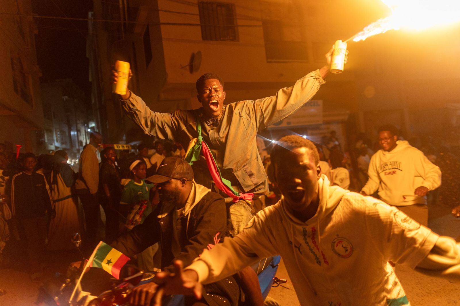Las fotos de la final entre Marruecos y Senegal