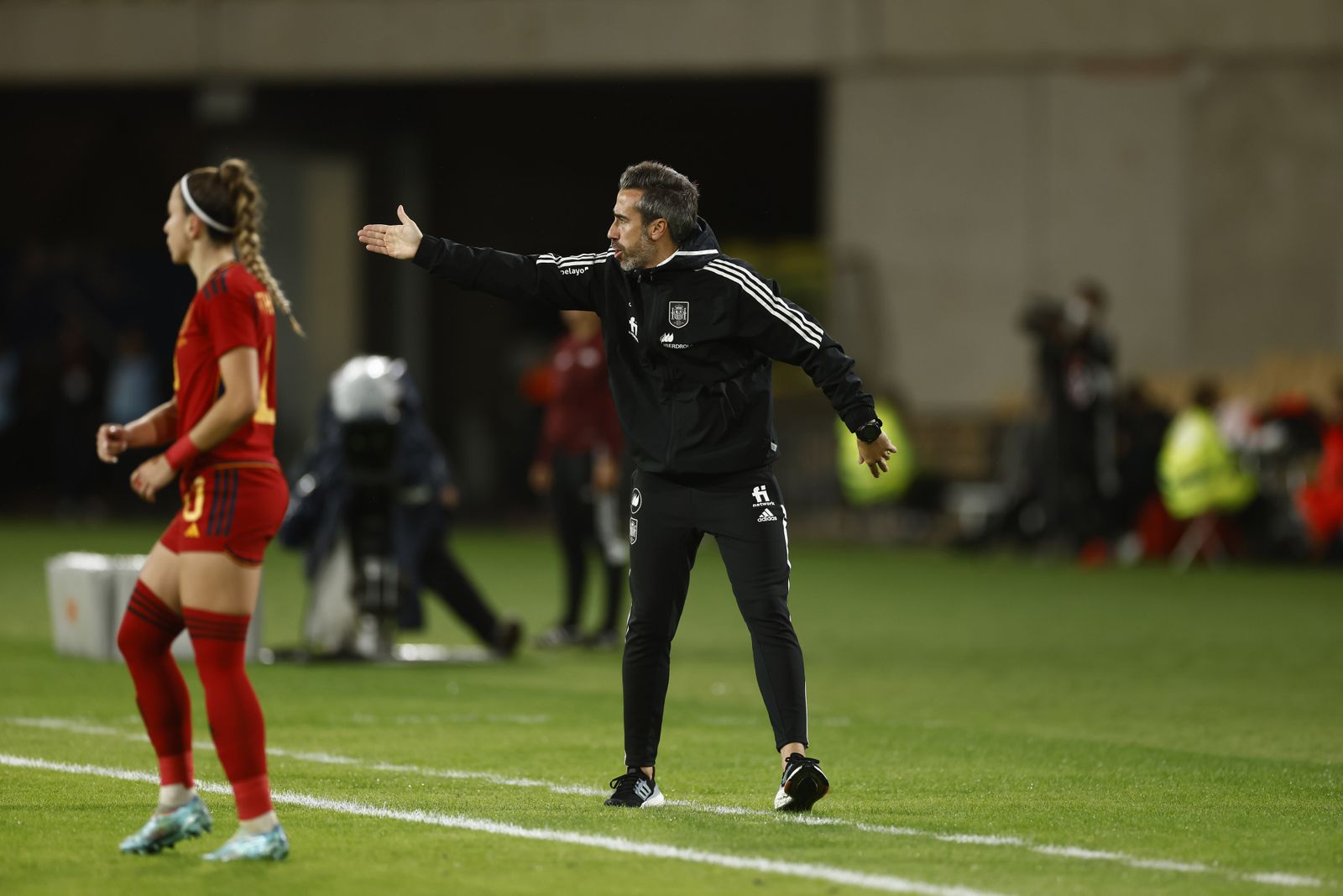 Las imágenes del España - Japón femenino en Sevilla