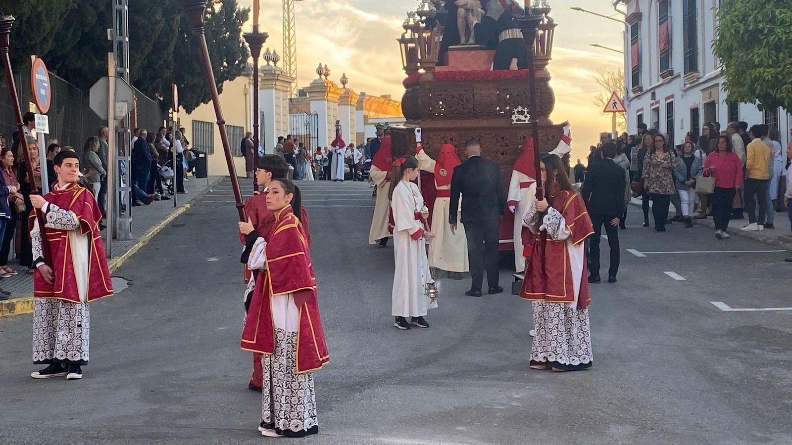 El Señor de la Humildad, en el Jueves Santo de La Rambla.