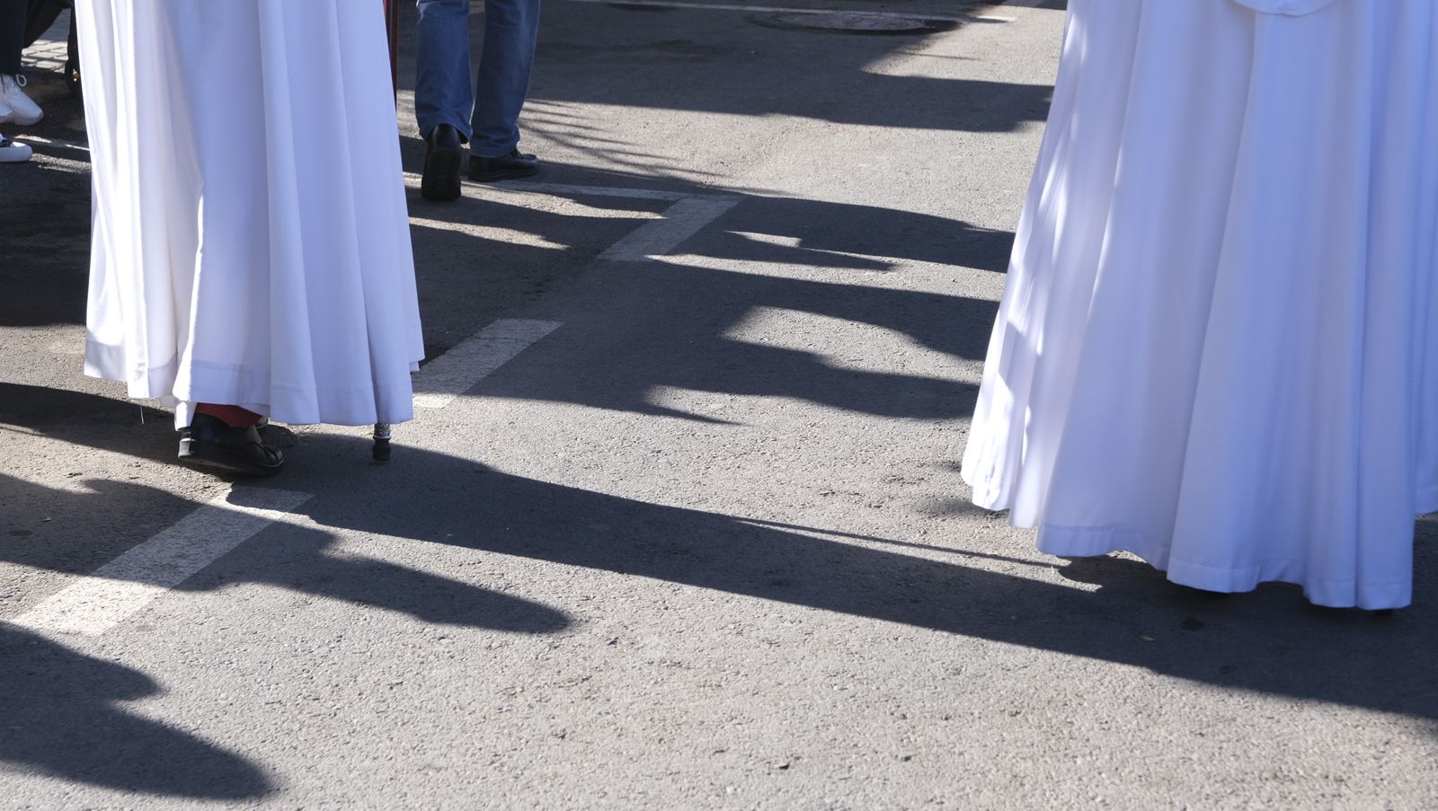 Procesión de Jesucristo Resucitado en Almería, en imágenes