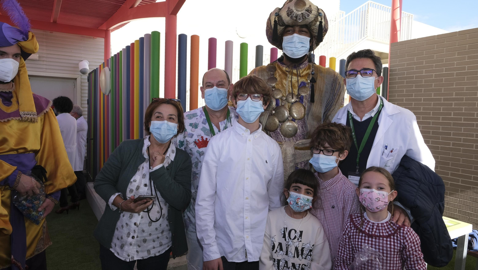 Los Reyes Magos en el Hospital Torrecárdenas de Almería
