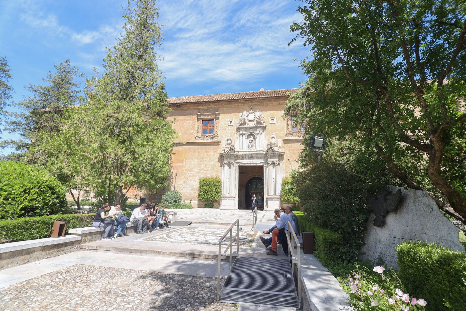 Hospital Real, sede del Rectorado de la Universidad de Granada.