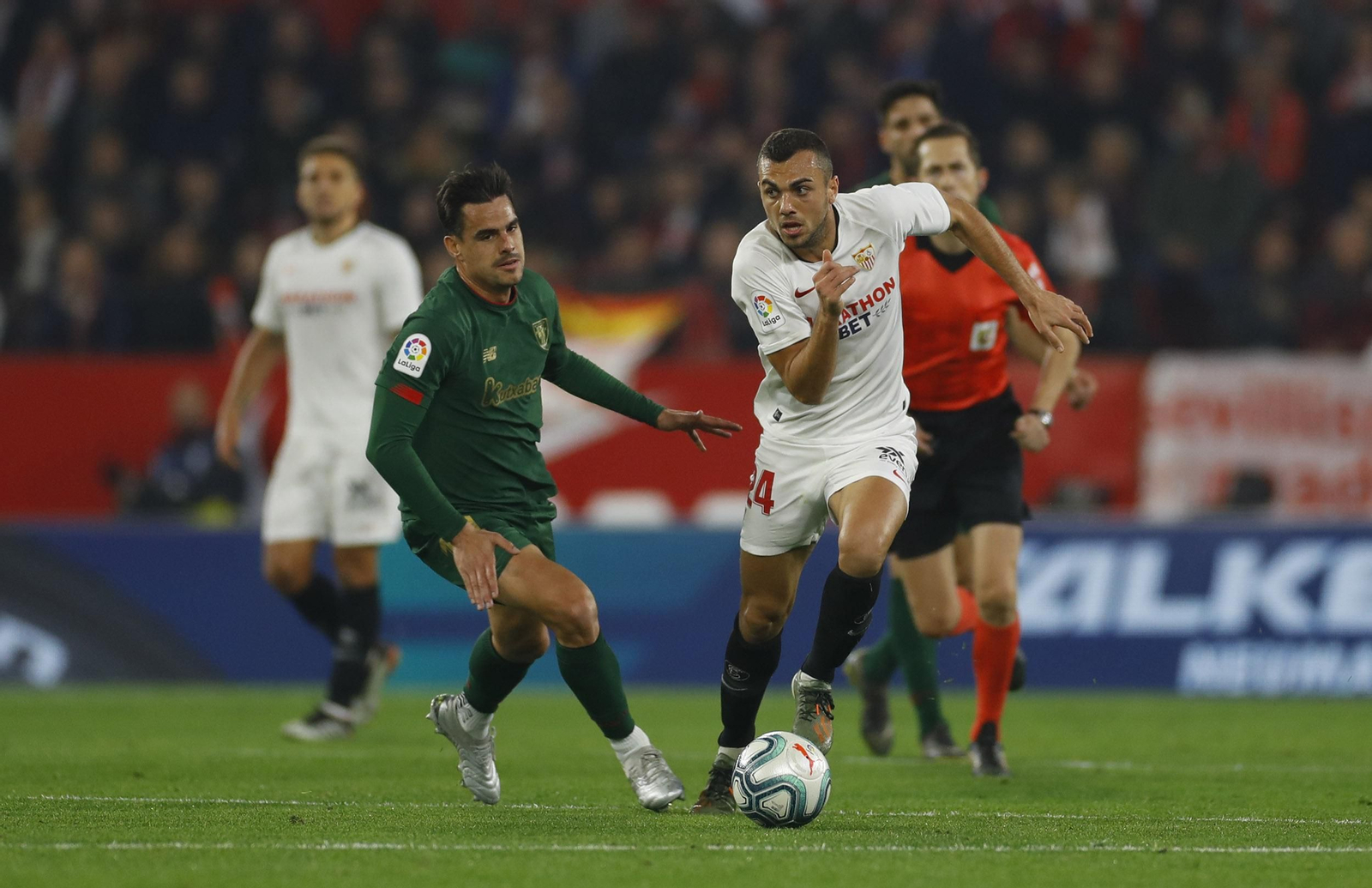 Las imágenes del Sevilla fc-Athletic de Bilbao