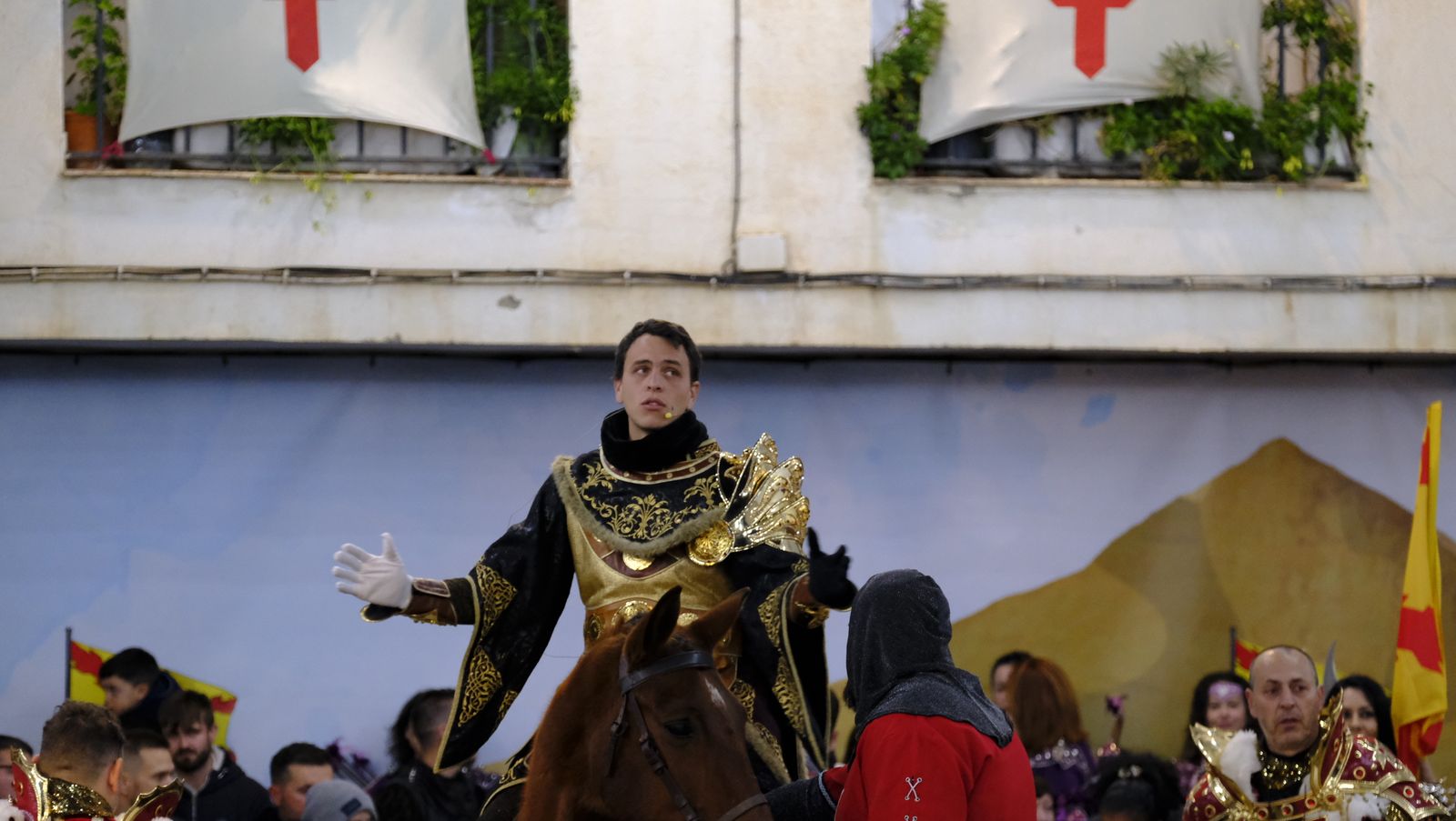 Gérgal festeja los Moros y Cristianos a lo grande