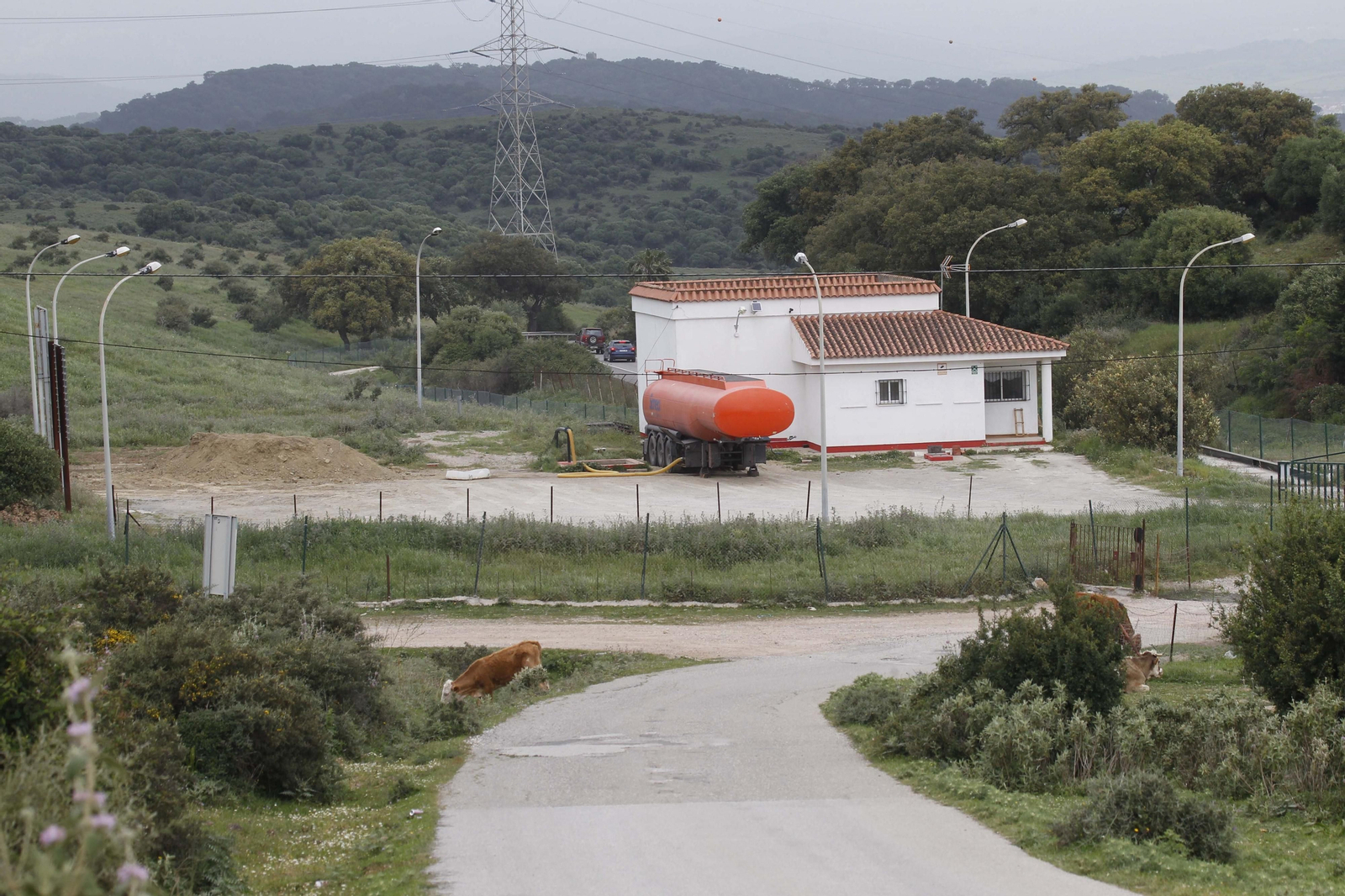 El vertedero de El Cobre, este viernes.