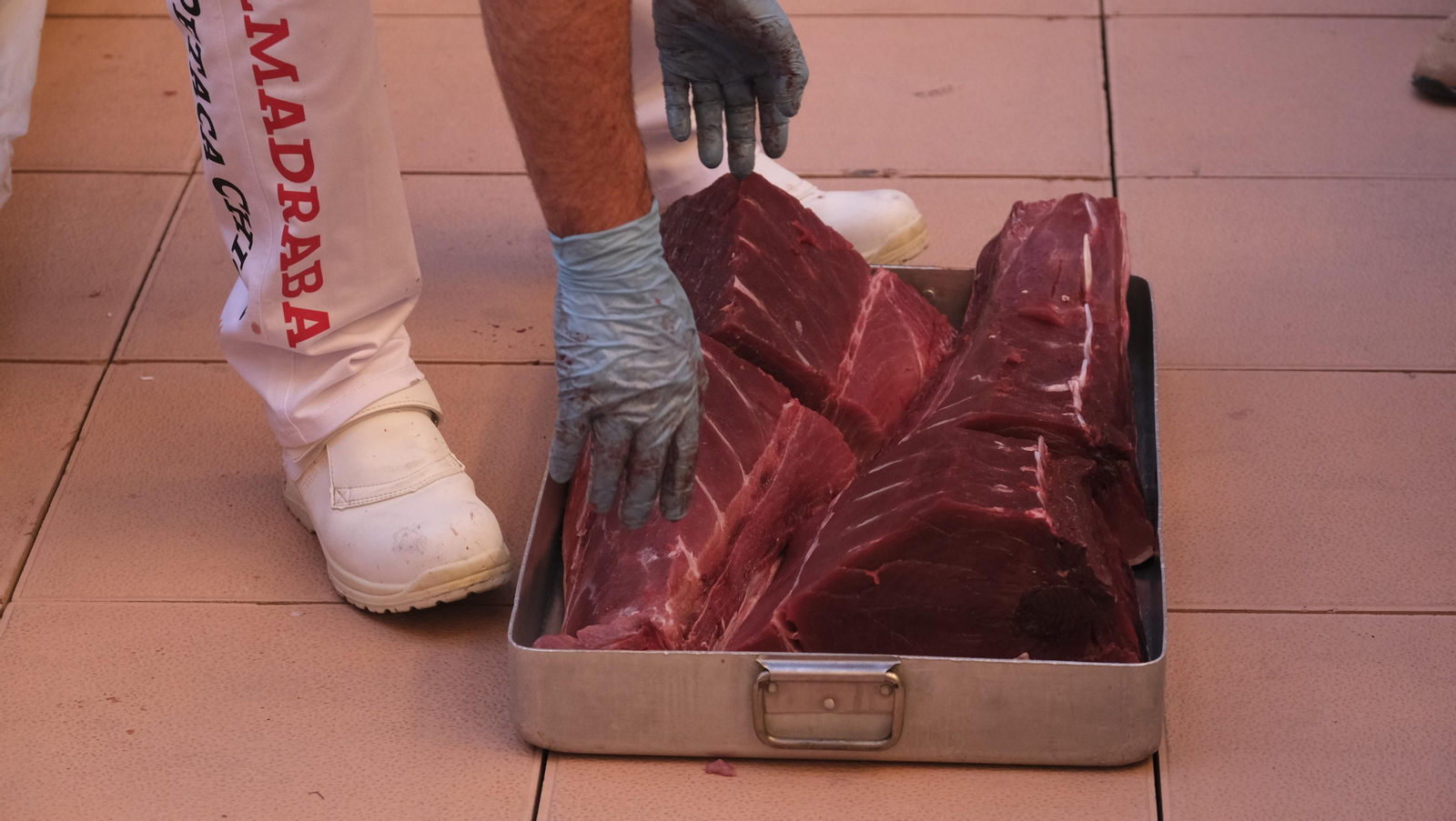Jornadas del ronqueo del atún de almadraba en el Espacio Gastronómico Tony García, en Almería