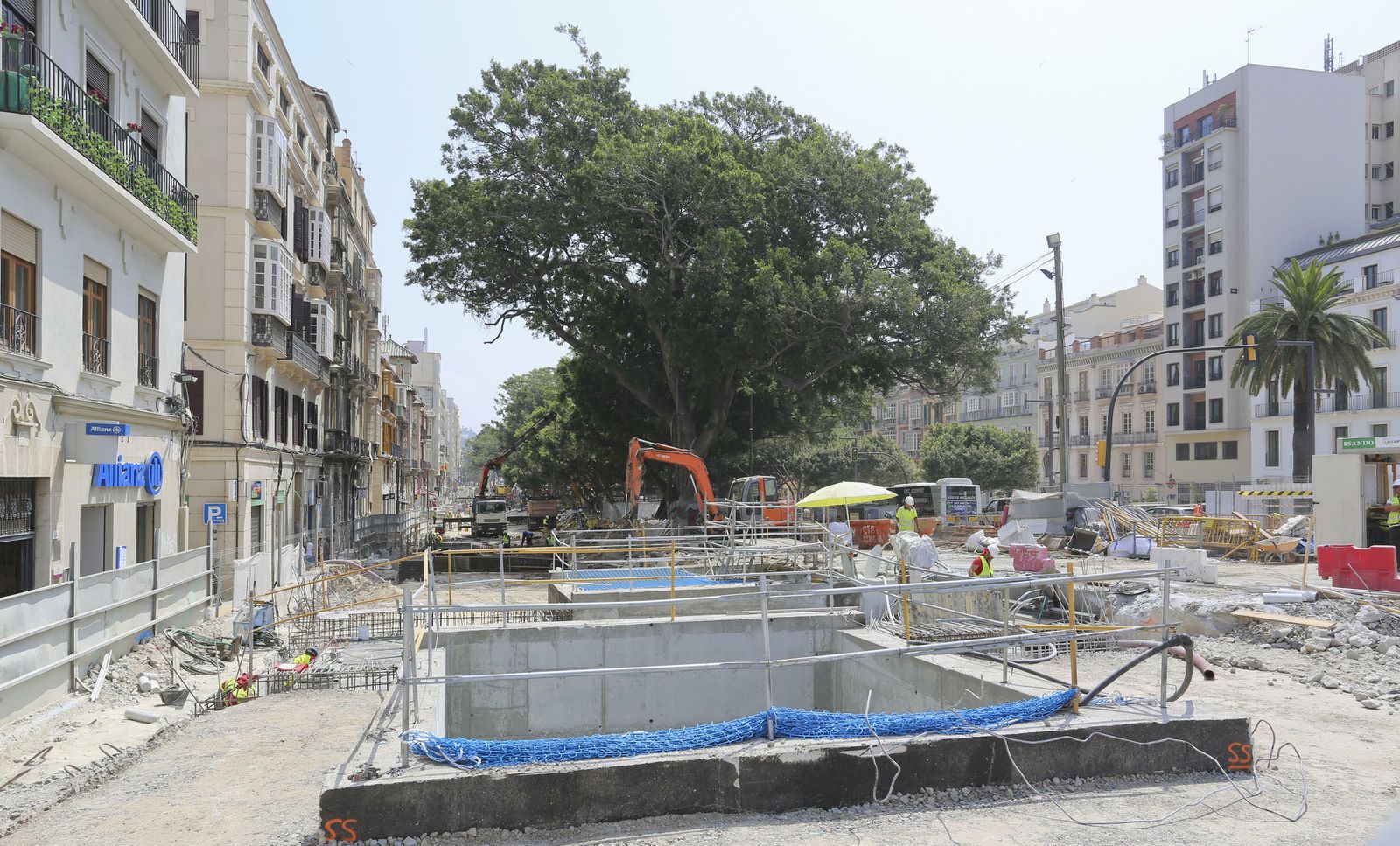Las fotos de la reurbanización de la Alameda de Málaga