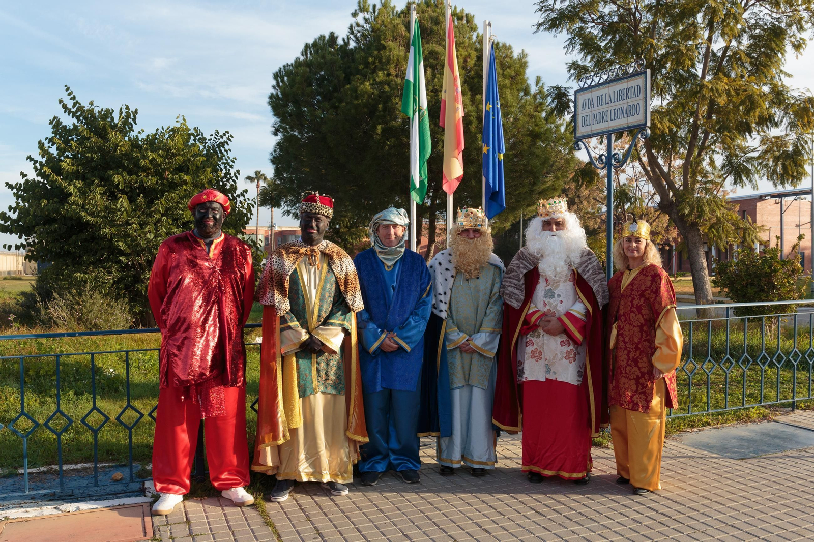 Las fotos de la visita de los Reyes Magos en la cárcel de Sevilla-I