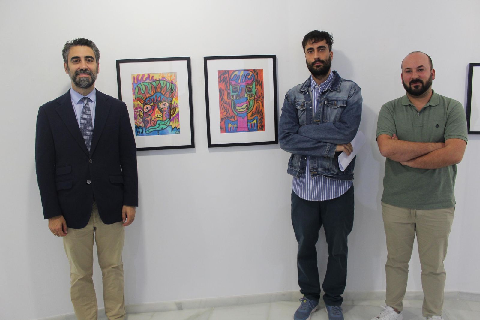 Joaquín Pérez de la Blanca, Alejandro López Cortés y Alejandro Zamora.