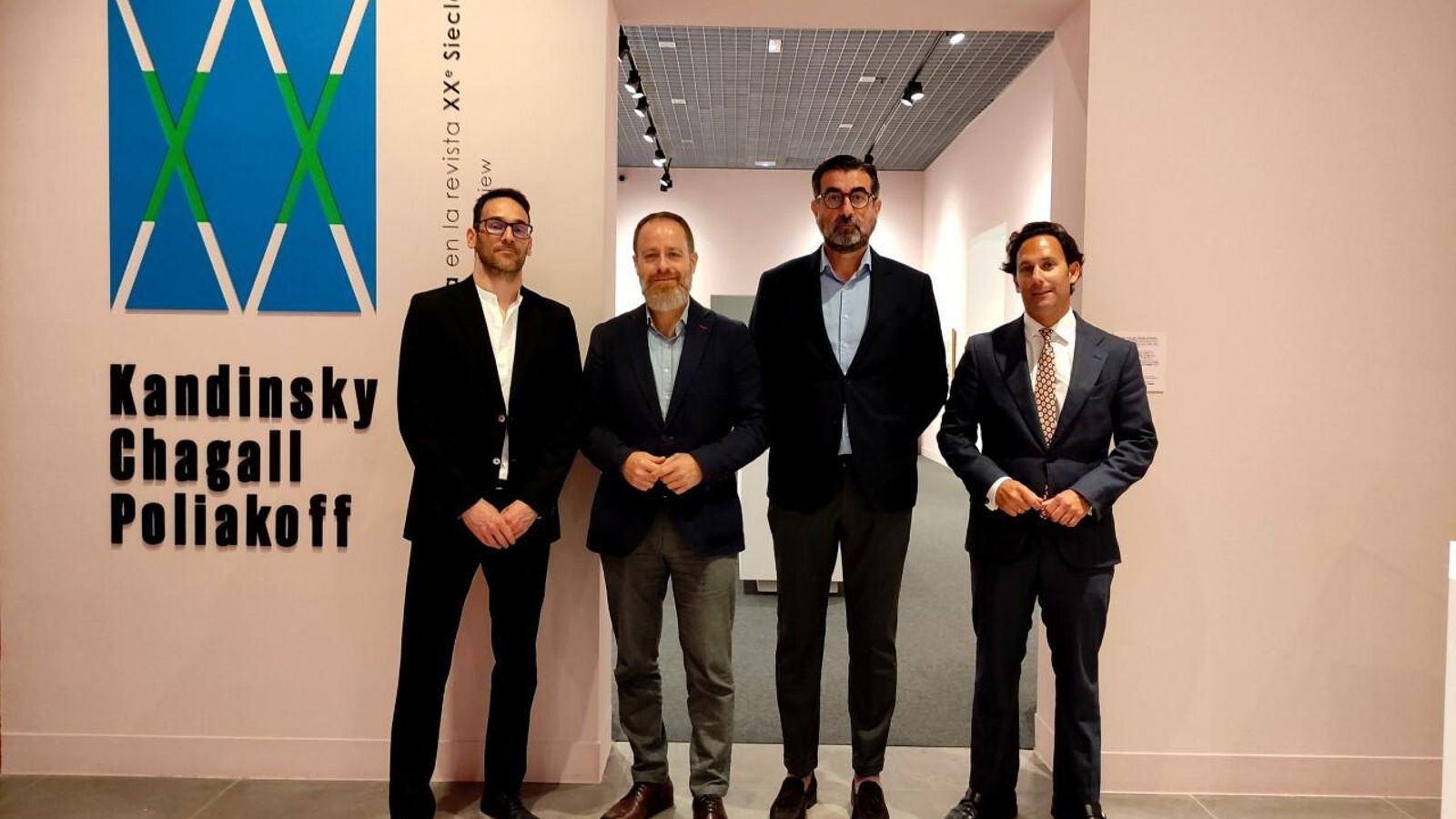 Carlos Ferrer, Juan Carlos Barroso, José María Luna y Luis Felipe Siles.