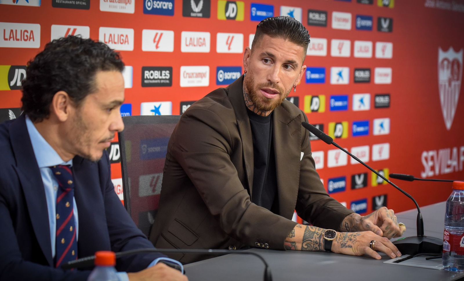 Las imágenes de la despedida de Sergio Ramos del Sevilla