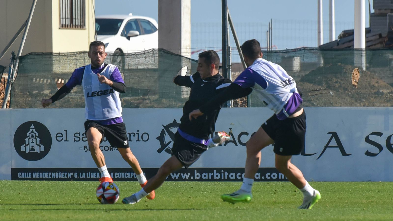 Las fotos del entrenamiento de la Balona previo a la visita del líder Yeclano