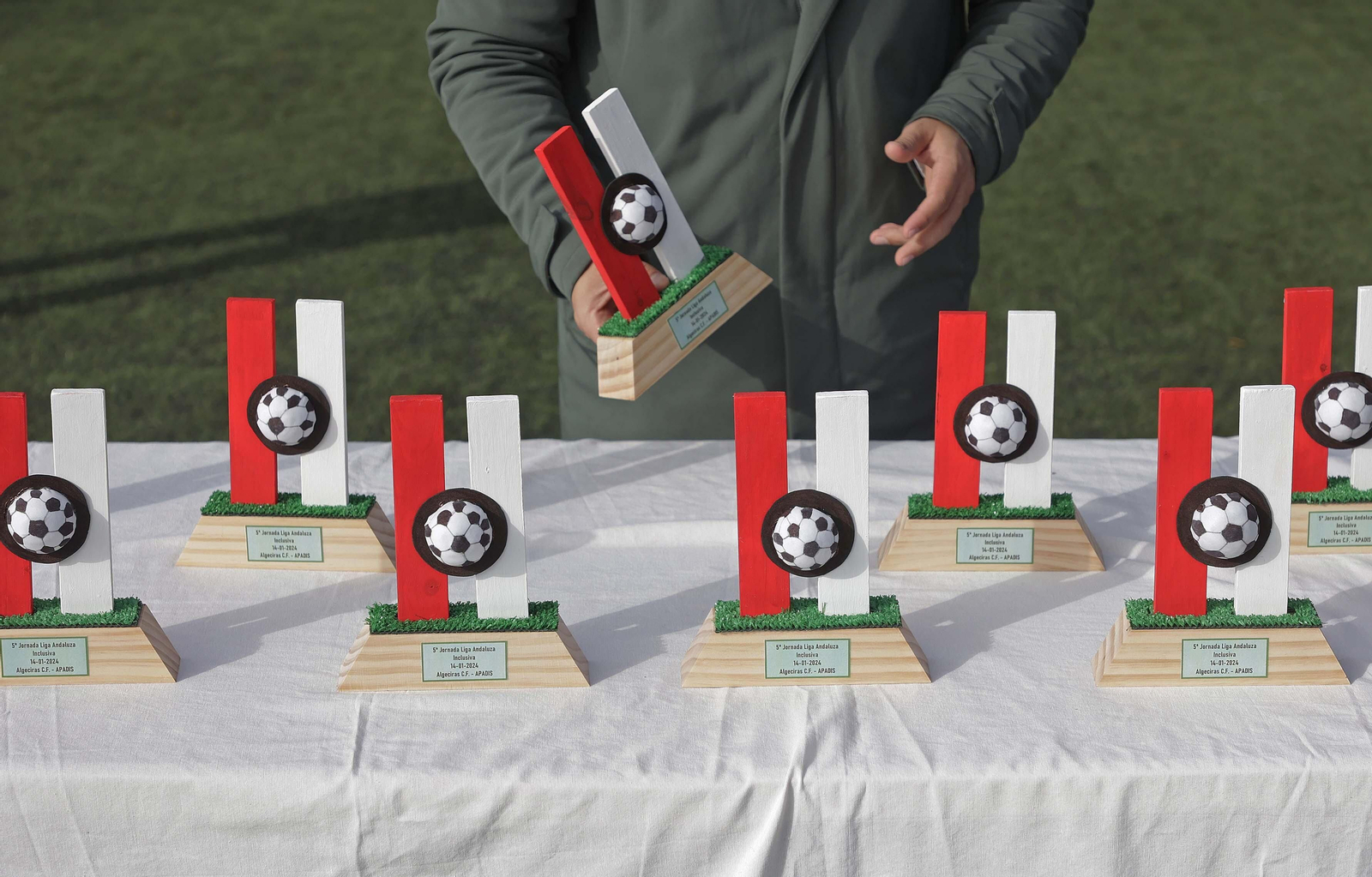 Fotos de la jornada de la Liga Andaluza Inclusiva de fútbol celebrada en Algeciras