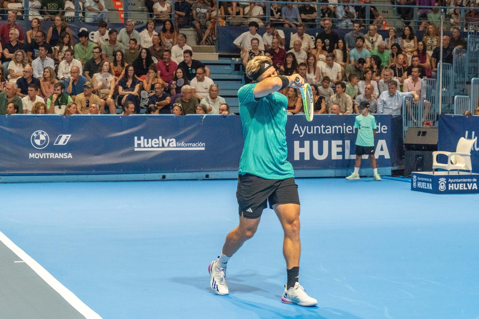 Imágenes de la final masculina de la Copa del Rey de tenis entre Daniil Medvedev y Alejandro Davidovich