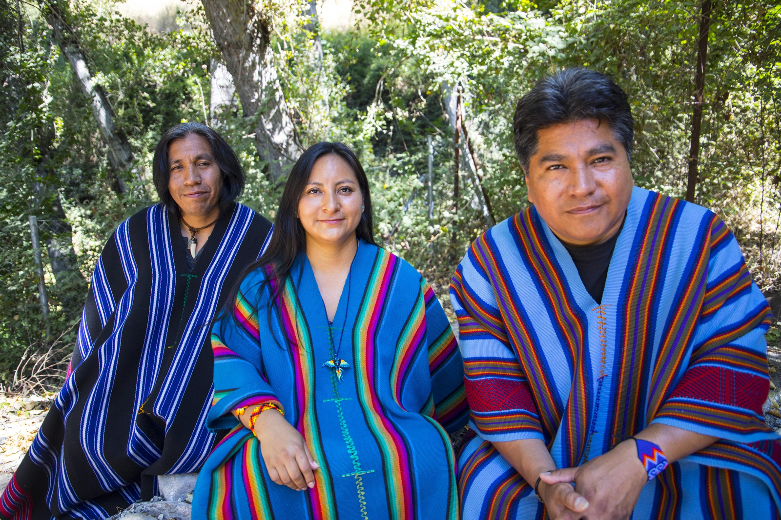 El grupo se despide hoy en Granada de su gira europea (De izquierda a derecha: Jairo Palchukán, Sandra Tautas y William Palchukán)