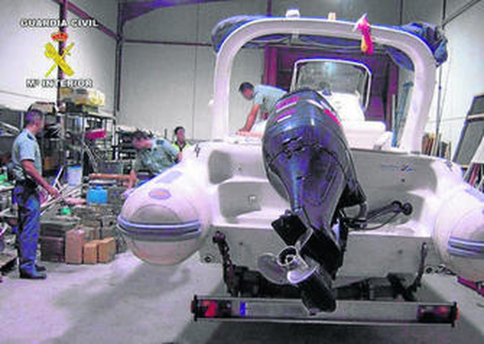 Una de las últimas incautaciones de hachís realizadas en Almería.