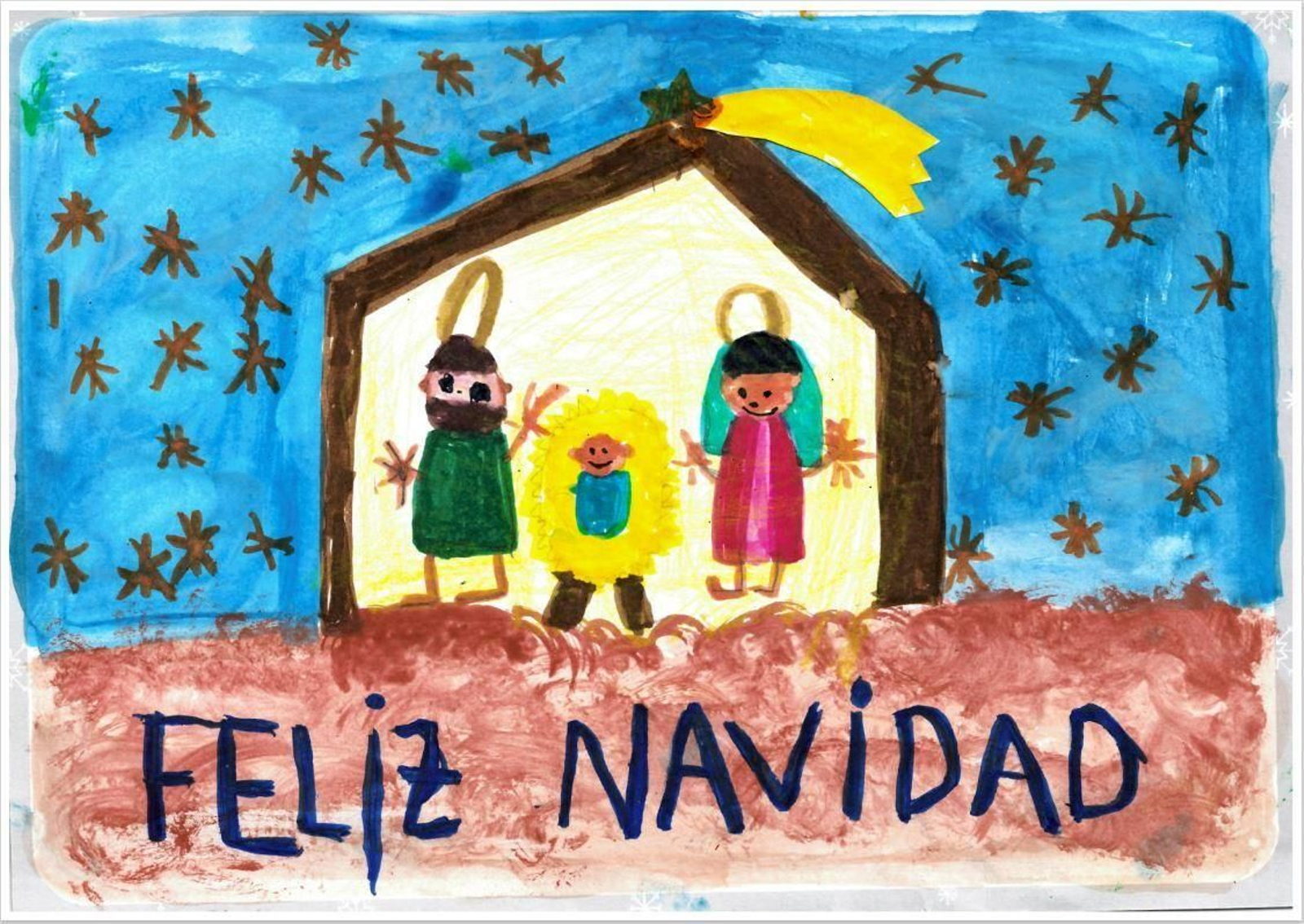 Concurso infantil Dibuja y Pinta la Navidad 2022 de El Corte Inglés