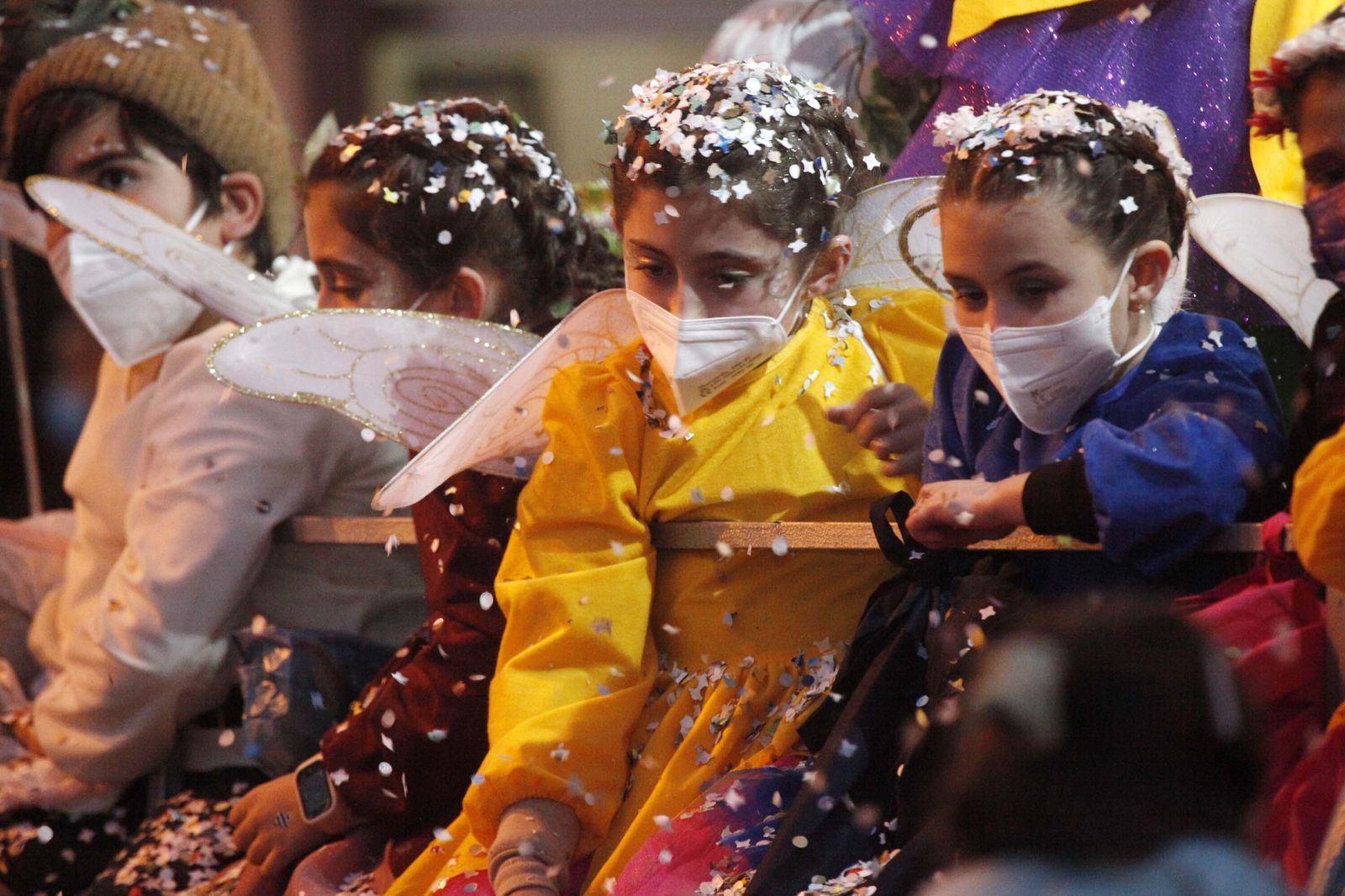 Imágenes de las cabalgatas de Reyes en Cartaya, Isla Cristina, Ayamonte y Punta Umbría