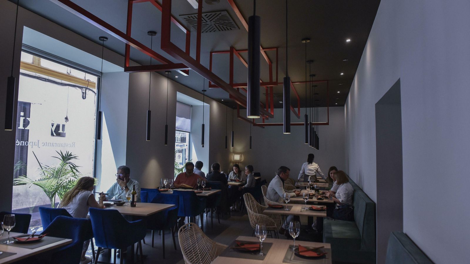 Aspecto del salón principal.