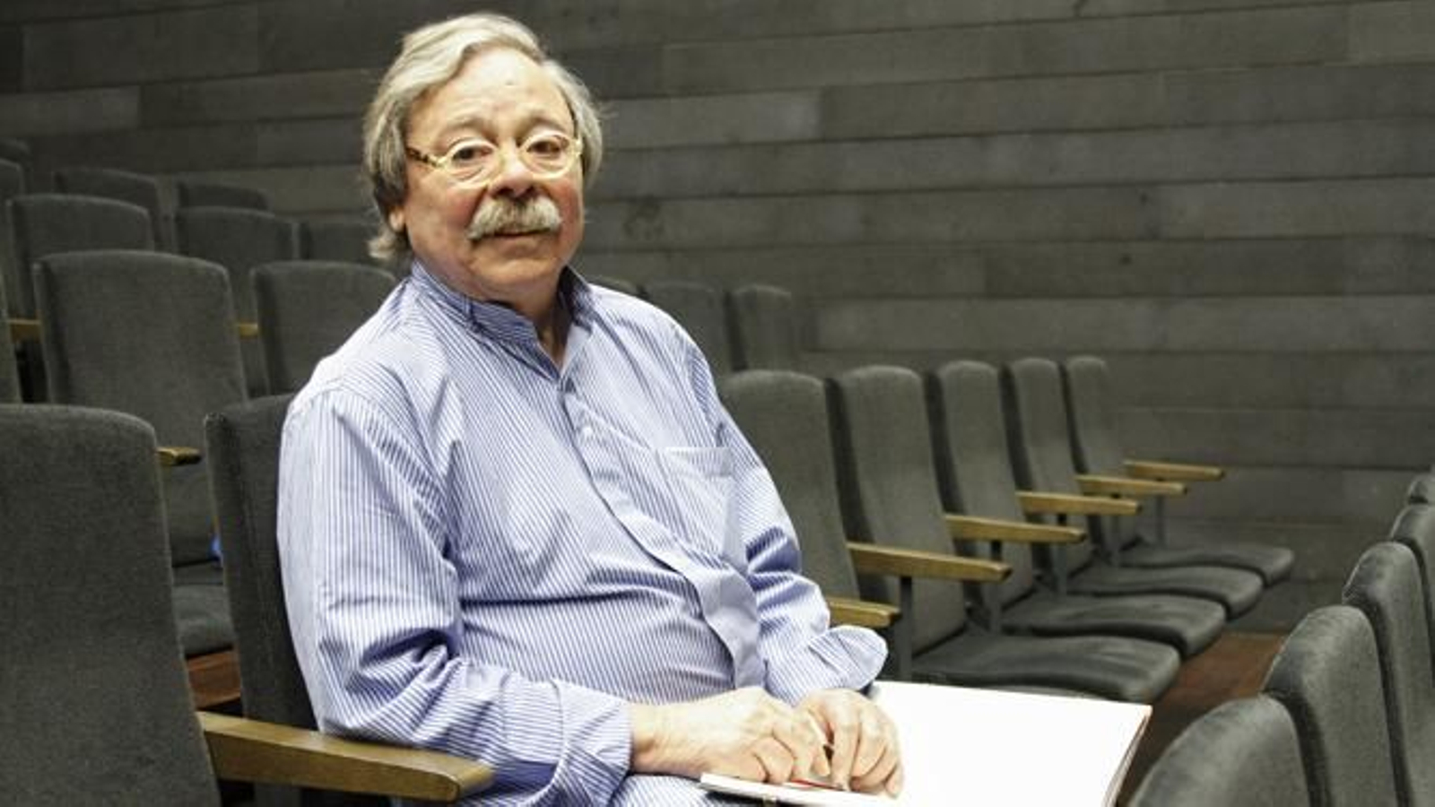 Alberto Corazón, en Granada en 2016.