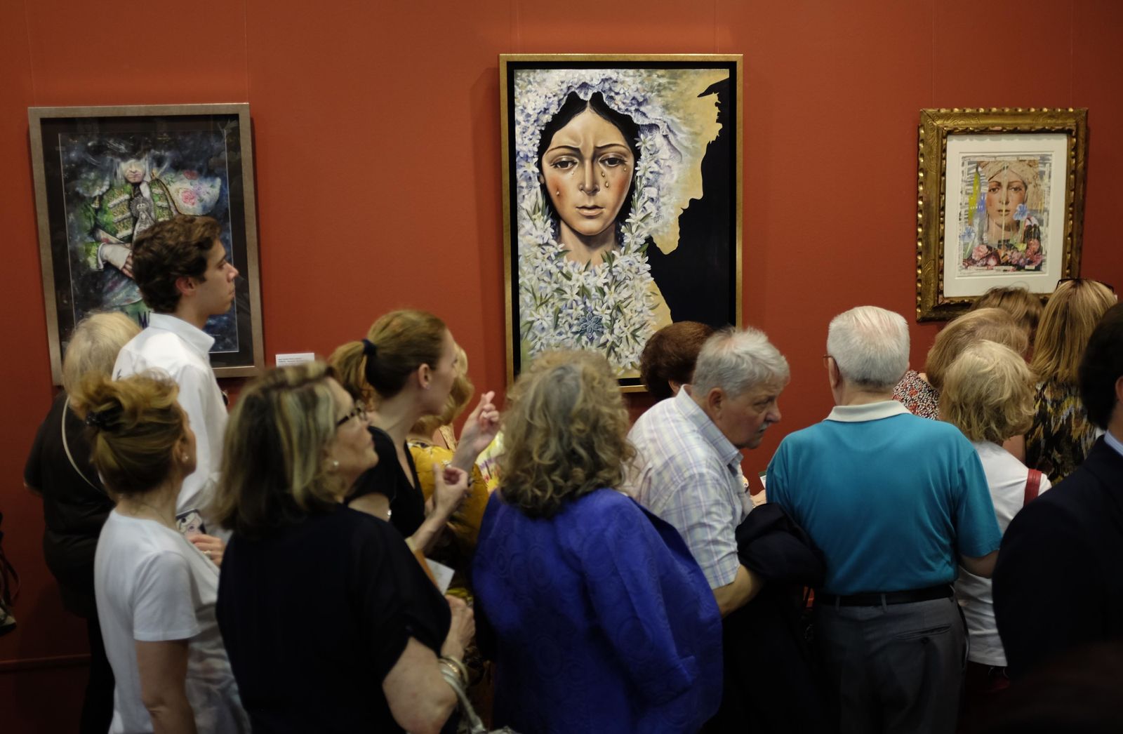 Exposición de la Macarena en el Círculo Mercantil