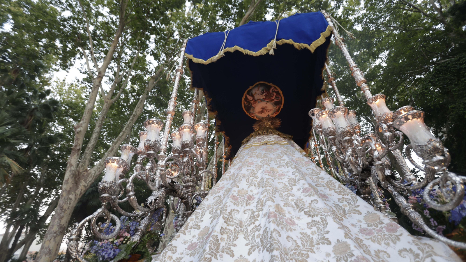 La Magna Mariana de Algeciras por el Parque María Cristina, en imágenes