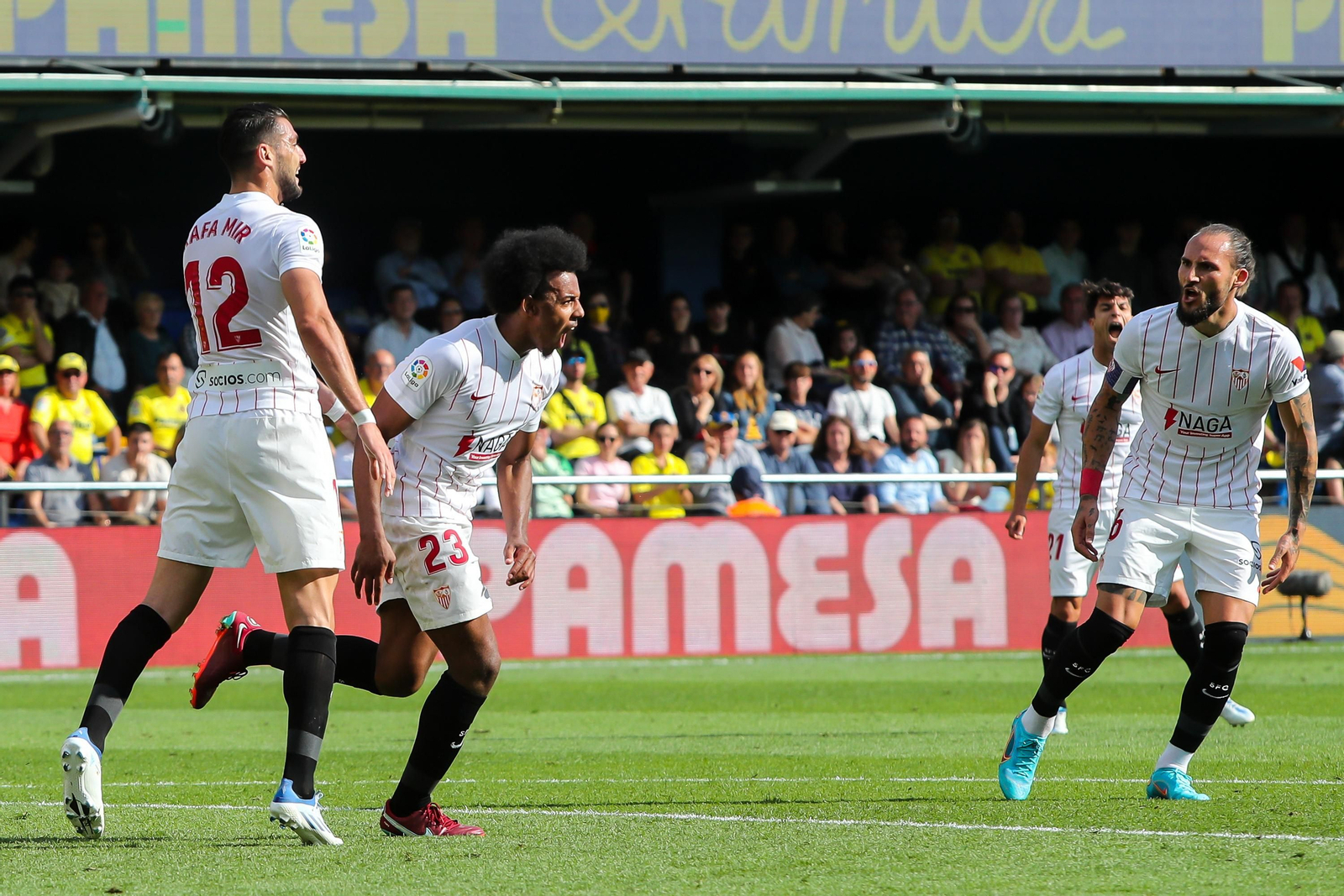Las imágenes del Villarreal-Sevilla