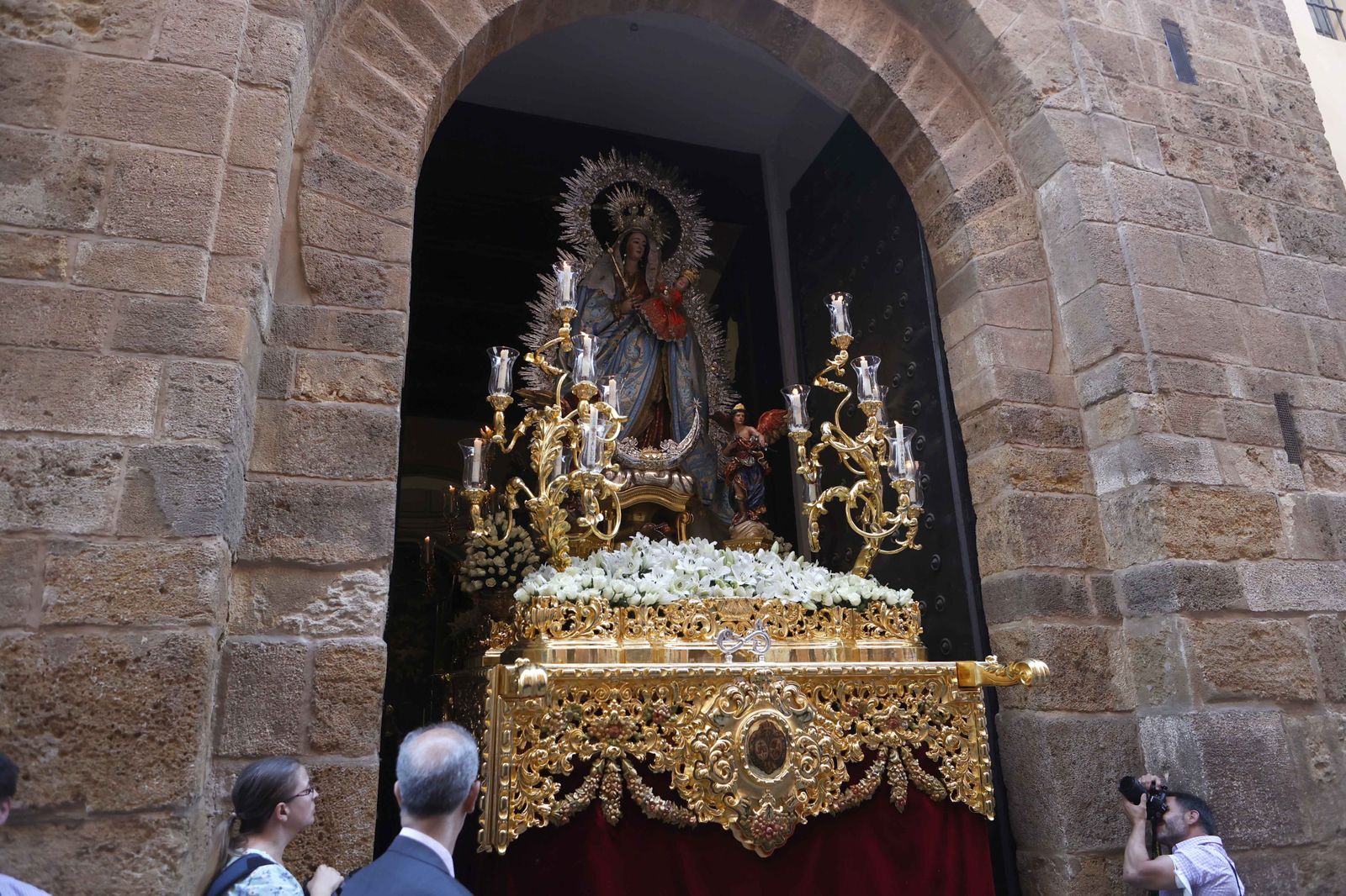Imágenes de la procesión de la Virgen de la Salud