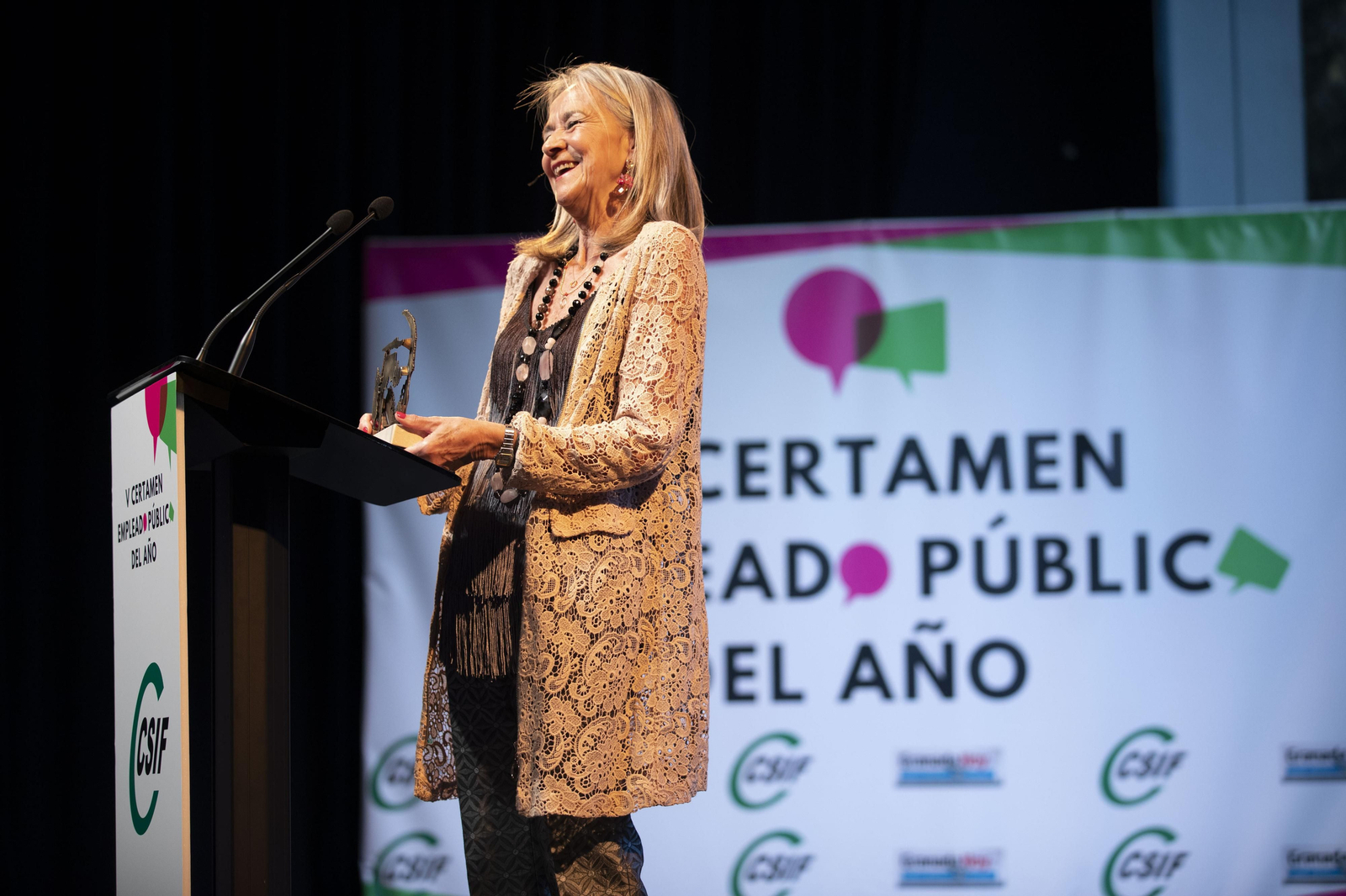 El V Certamen del Empleado Público del año en Granada, en imágenes