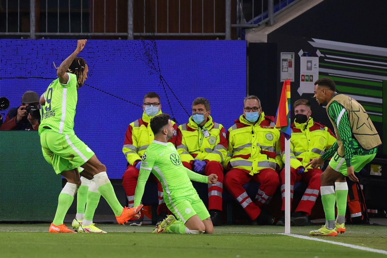 Las imágenes del Wolfsburgo-Sevilla