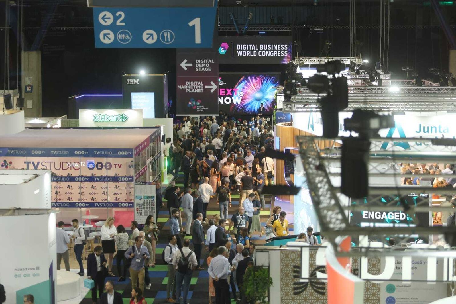 Congreso Digital Enterprise Show (DES) que se celebra en Málaga.