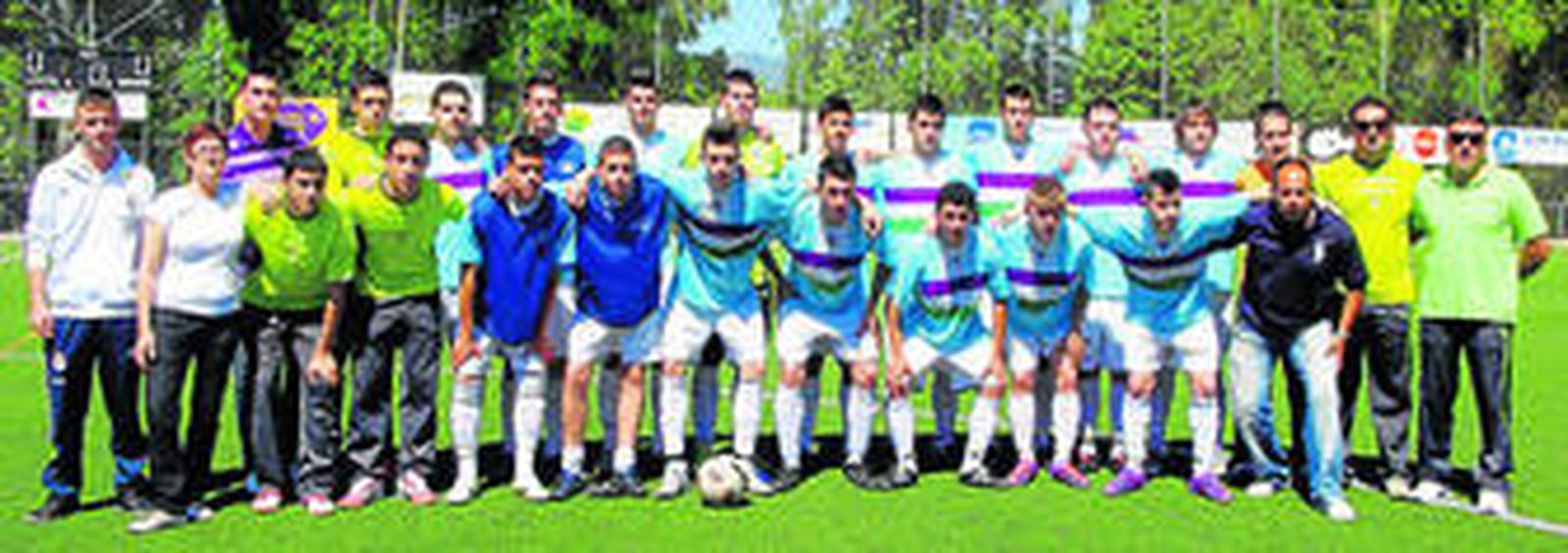 Plantilla del Pizarra club de fútbol.