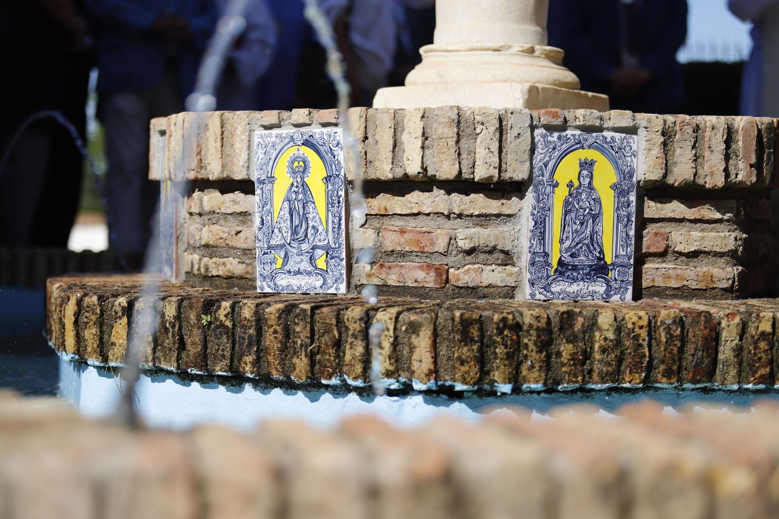 Los jardines del Santuario de La Cinta