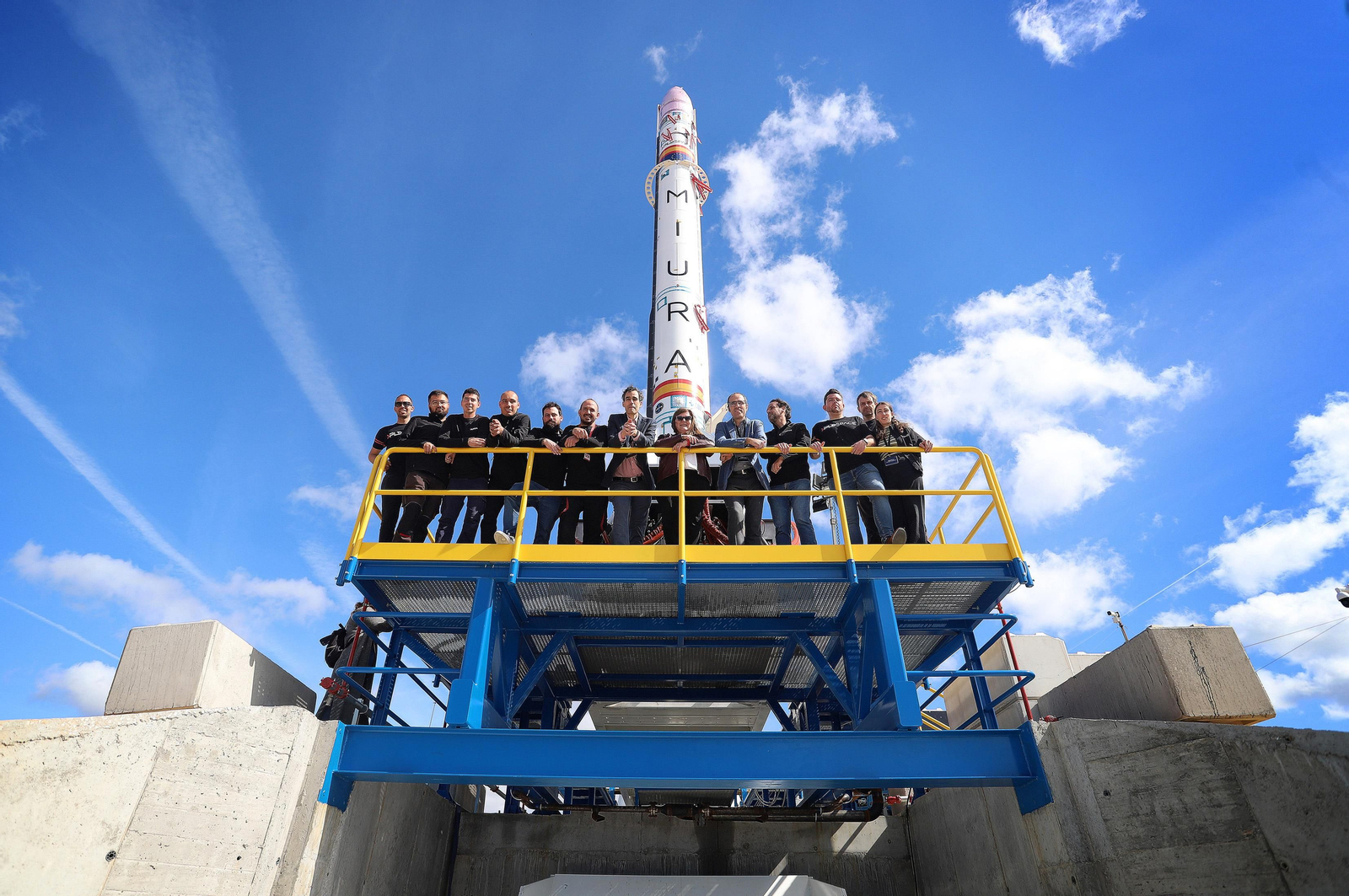 Imágenes del Cohete Miura 1