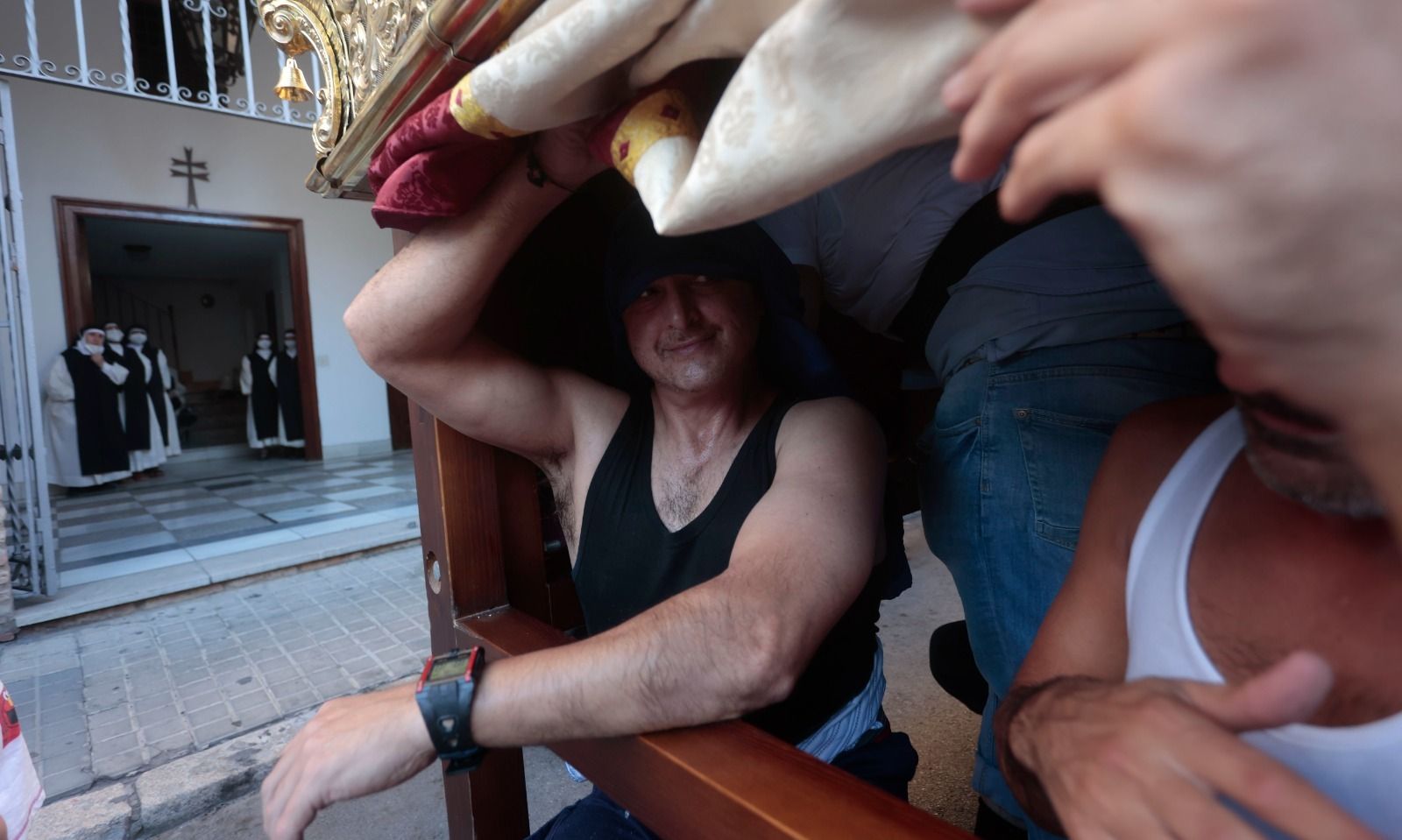 El traslado de la Virgen de Montemayor a la Catedral, en imágenes