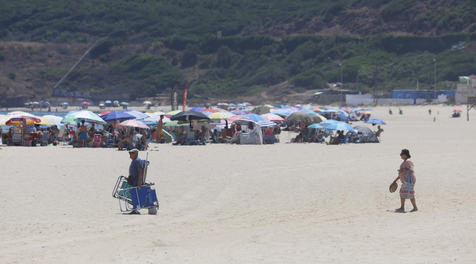 Fotos del sábado en la playa de Getares