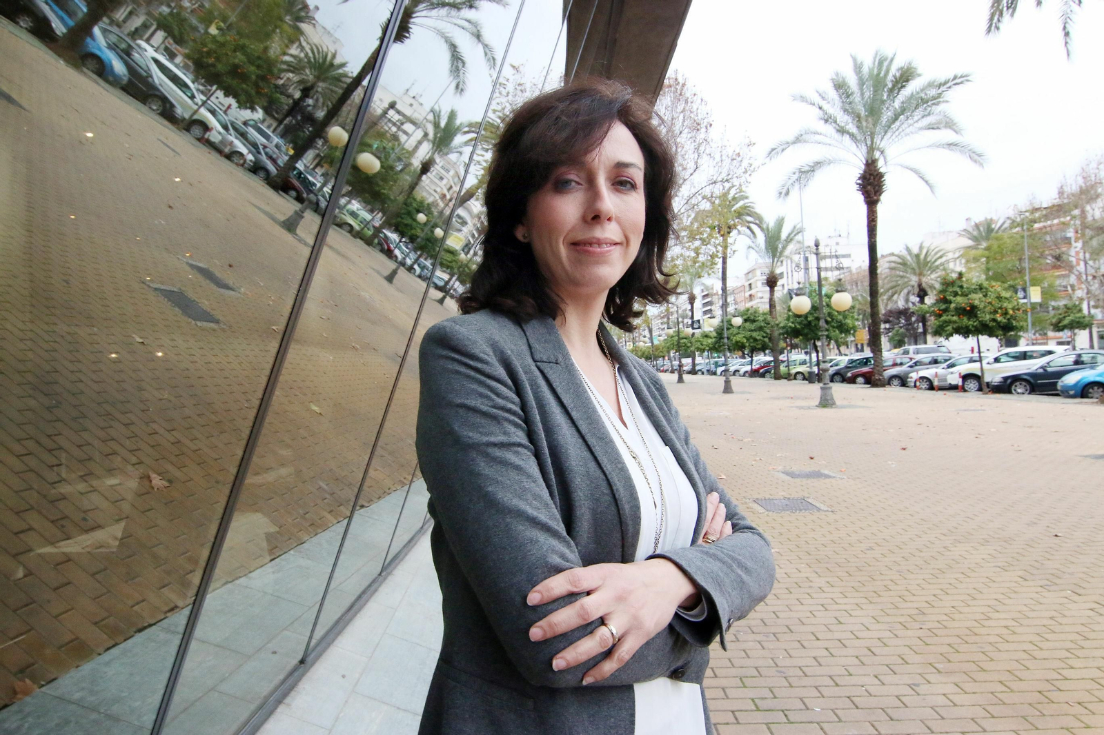 La portavoz del PP en la Diputación, María Luisa Ceballos.